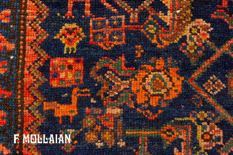Tappeto Persiano Antico Dimensioni Di Galleria Malayer n°:55841361